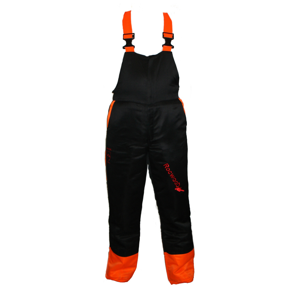 chainsaw safety forestry trousers or bib and brace ideal for active users image 1