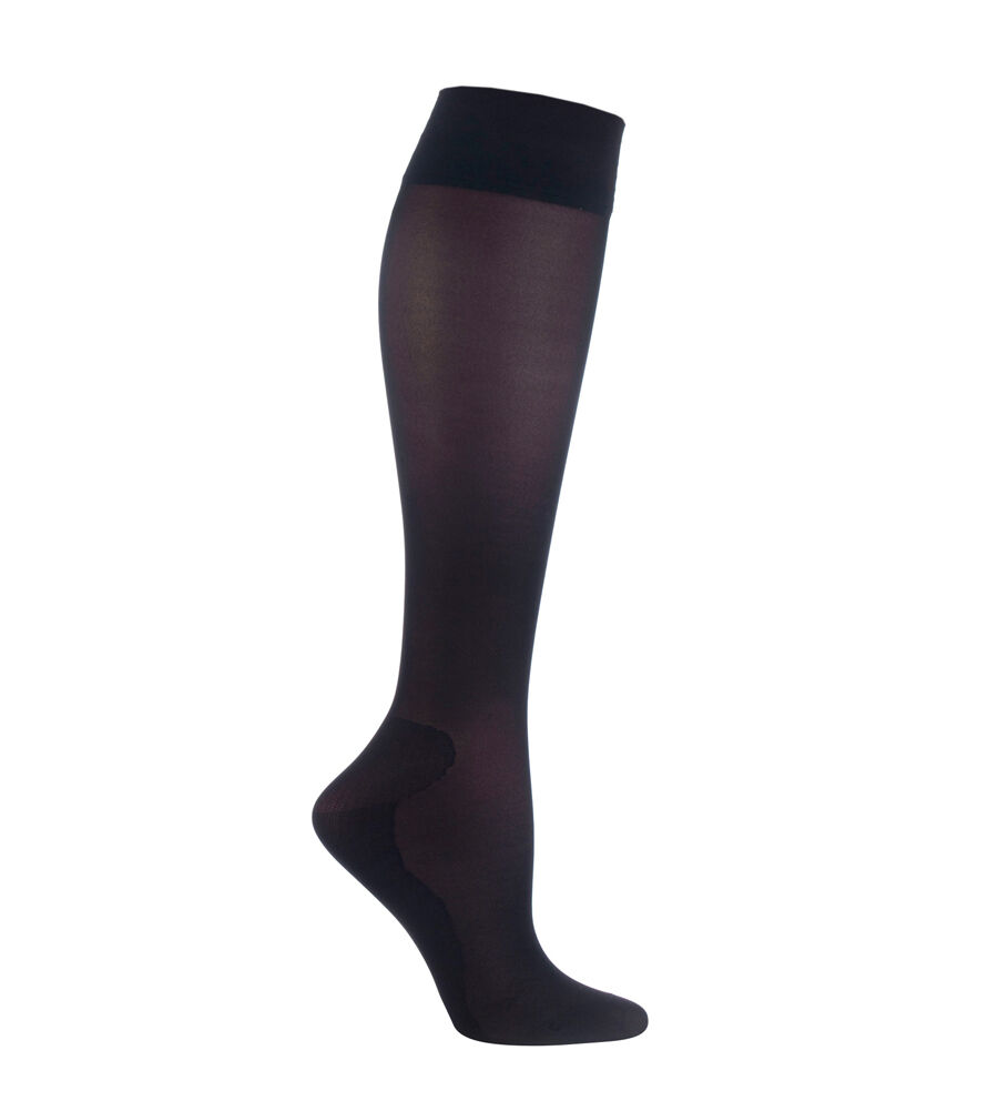 1 paar damen reisestrümpfe flug kompression für thrombose 37-40 eur 40 den - Bild 8 von 10