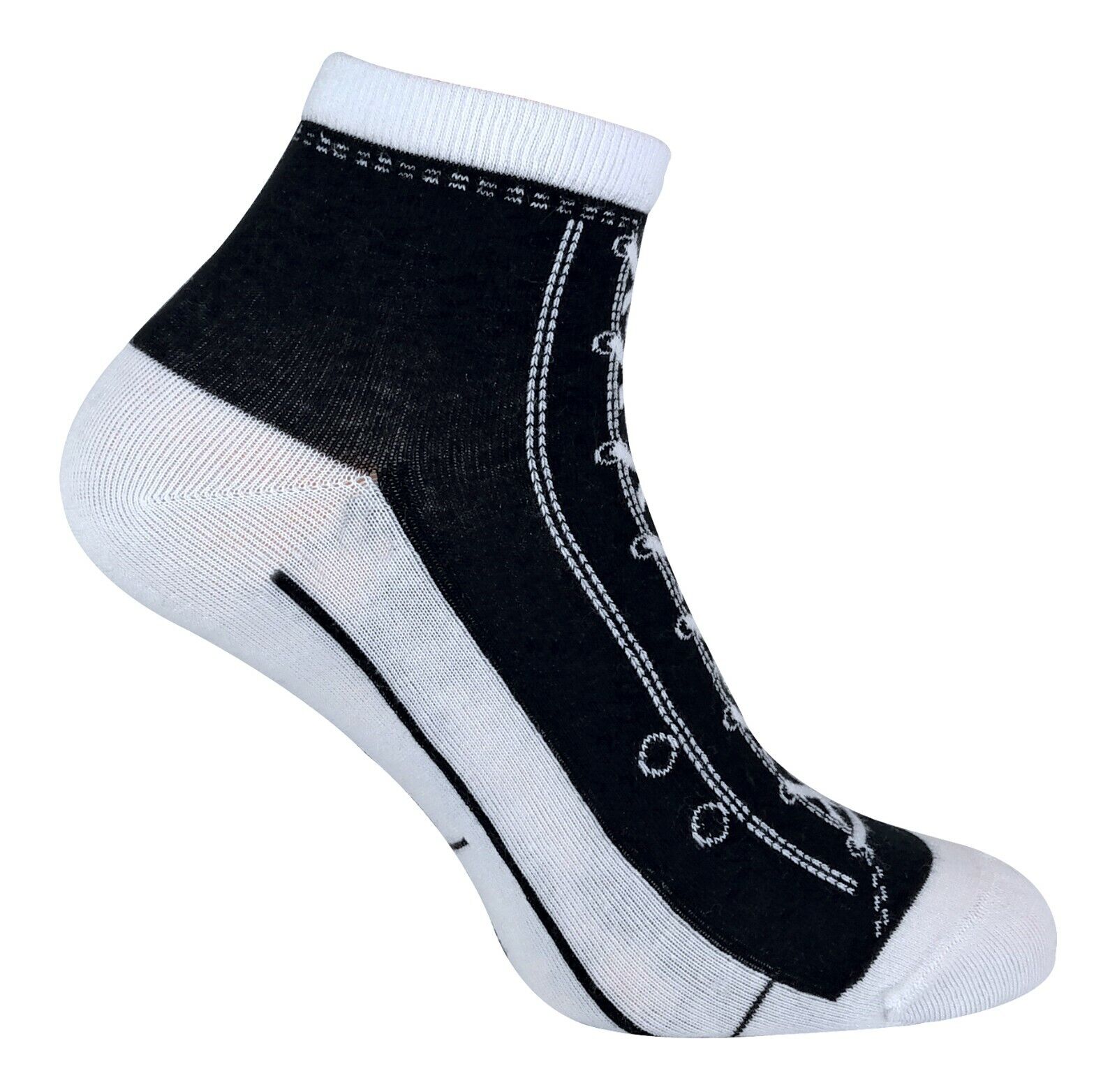 Sock Snob - 2 Pairs Unisex Adult Socks that look like Shoes - Picture 3 of 17