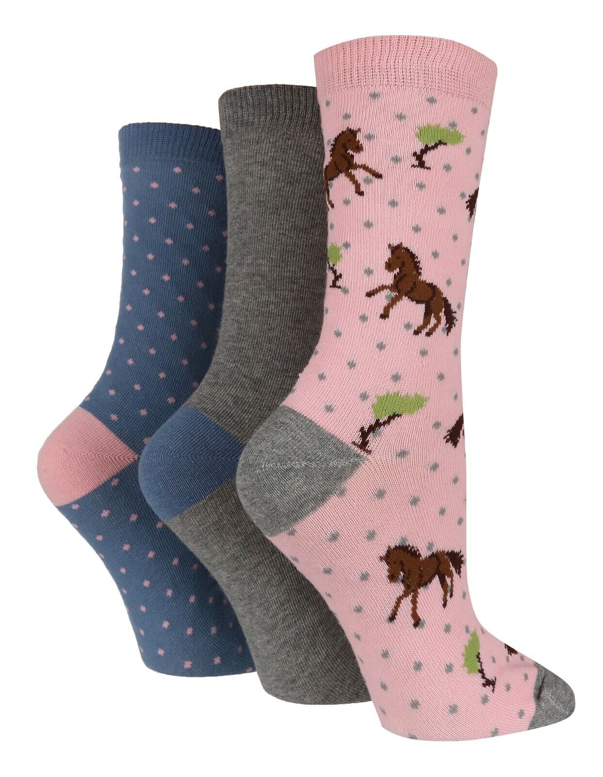 3 Paar Damen Spaß Neuheit Socken Shop Wild Feet Funky Tier Thema Geschenk Socken - Bild 5 von 43