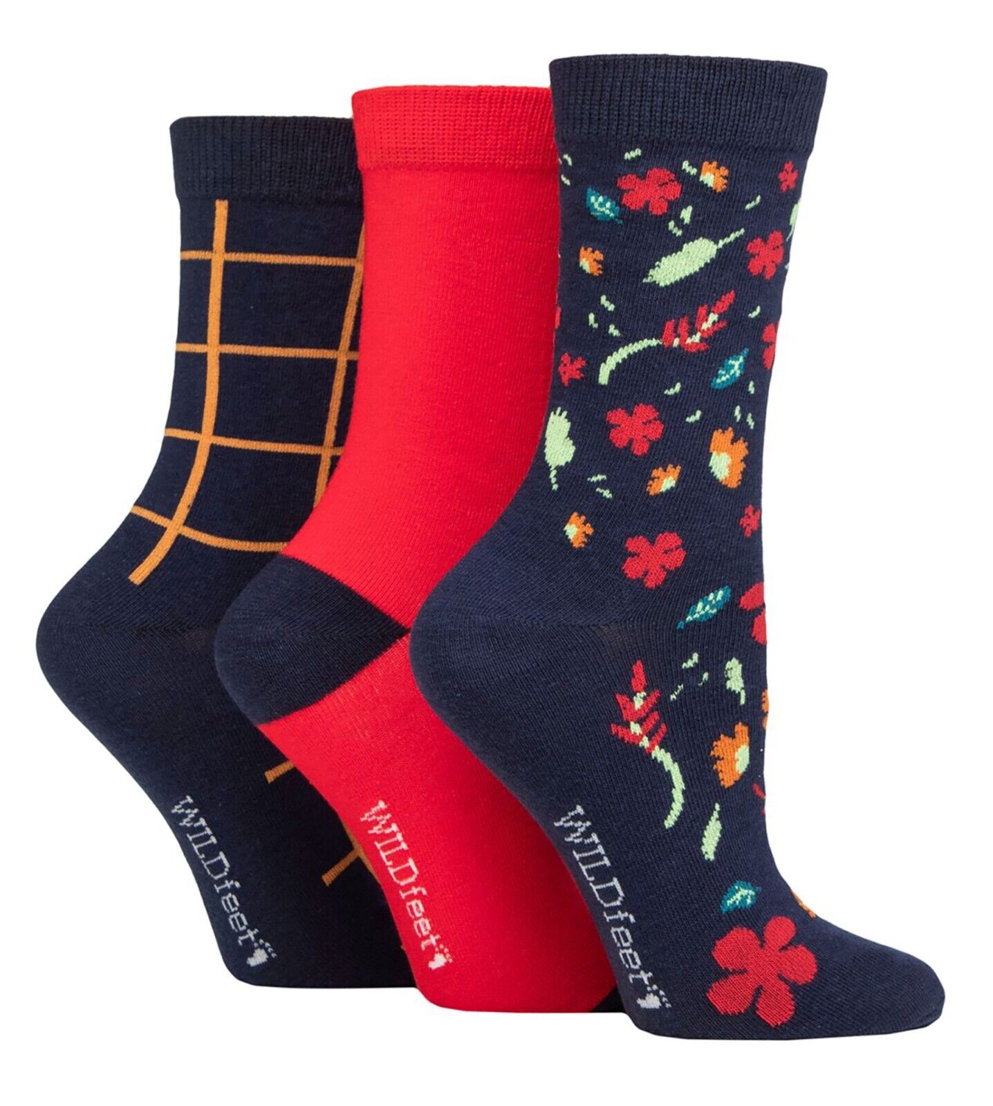 3 Paar Damen Spaß Neuheit Socken Shop Wild Feet Funky Tier Thema Geschenk Socken - Bild 7 von 43