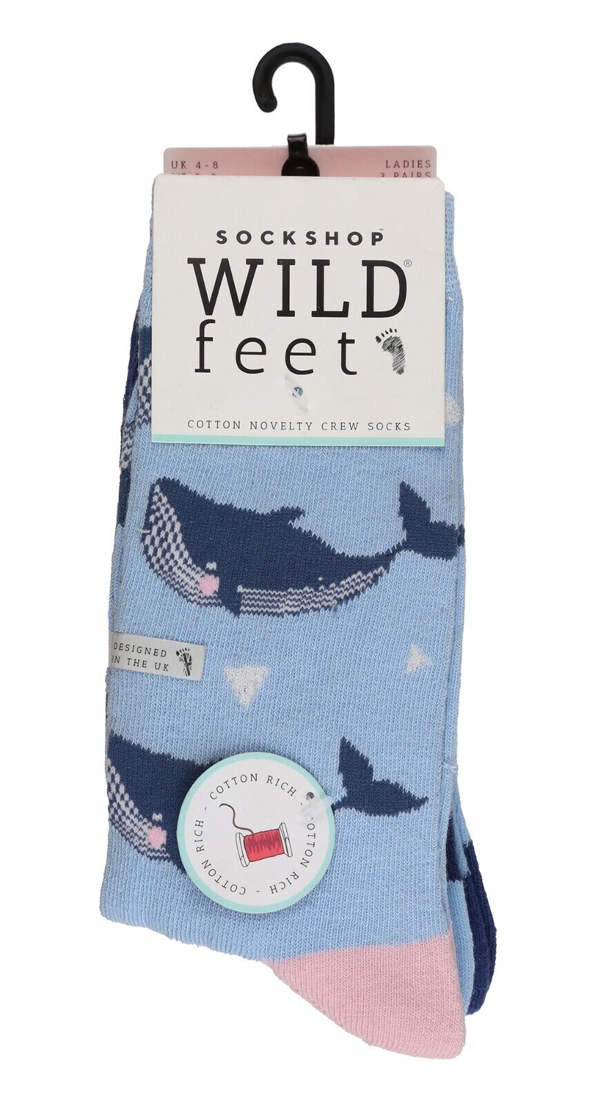 3 Paar Damen Spaß Neuheit Socken Shop Wild Feet Funky Tier Thema Geschenk Socken - Bild 20 von 43