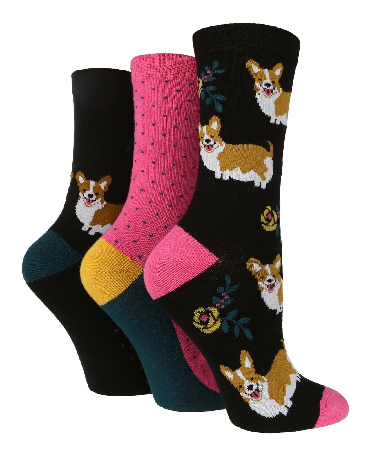 3 Paar Damen Spaß Neuheit Socken Shop Wild Feet Funky Tier Thema Geschenk Socken - Bild 21 von 43