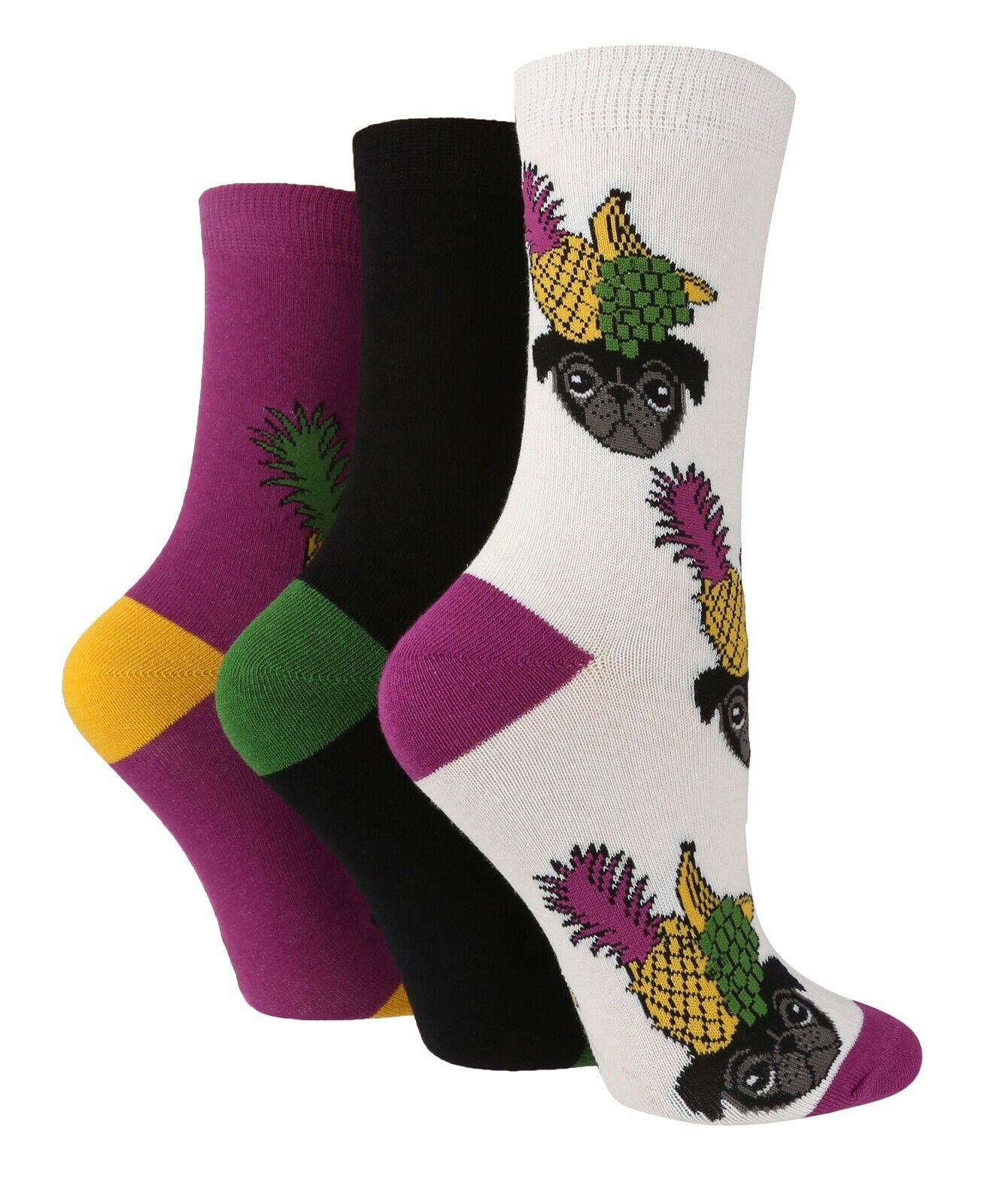 3 Paar Damen Spaß Neuheit Socken Shop Wild Feet Funky Tier Thema Geschenk Socken - Bild 29 von 43
