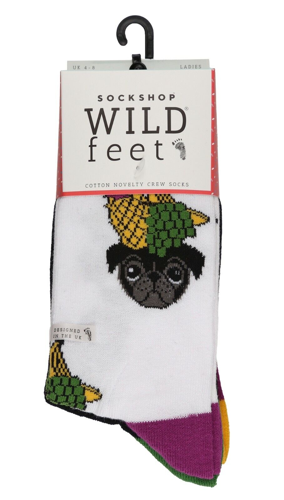 3 Paar Damen Spaß Neuheit Socken Shop Wild Feet Funky Tier Thema Geschenk Socken - Bild 30 von 43