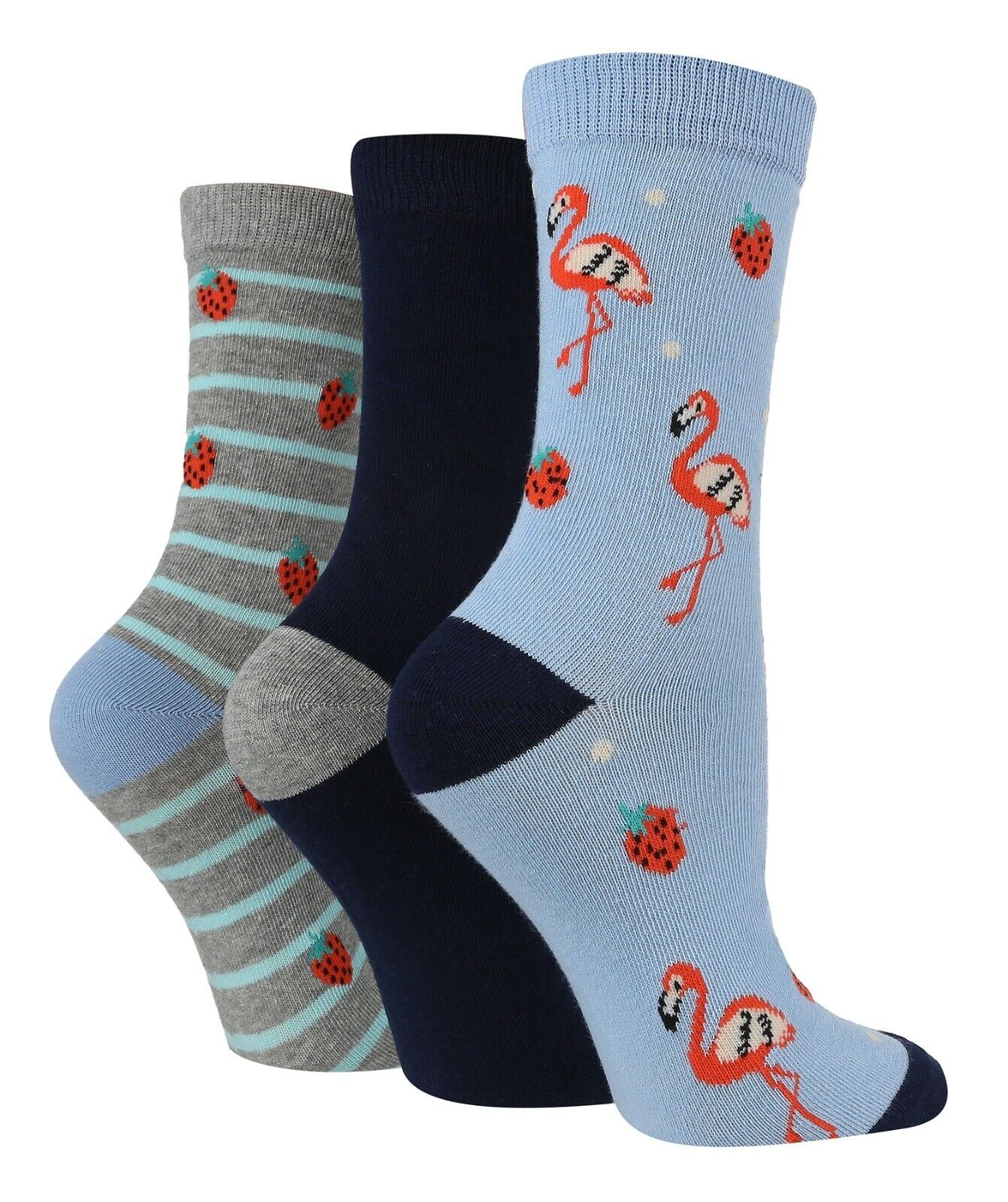 3 Paar Damen Spaß Neuheit Socken Shop Wild Feet Funky Tier Thema Geschenk Socken - Bild 31 von 43