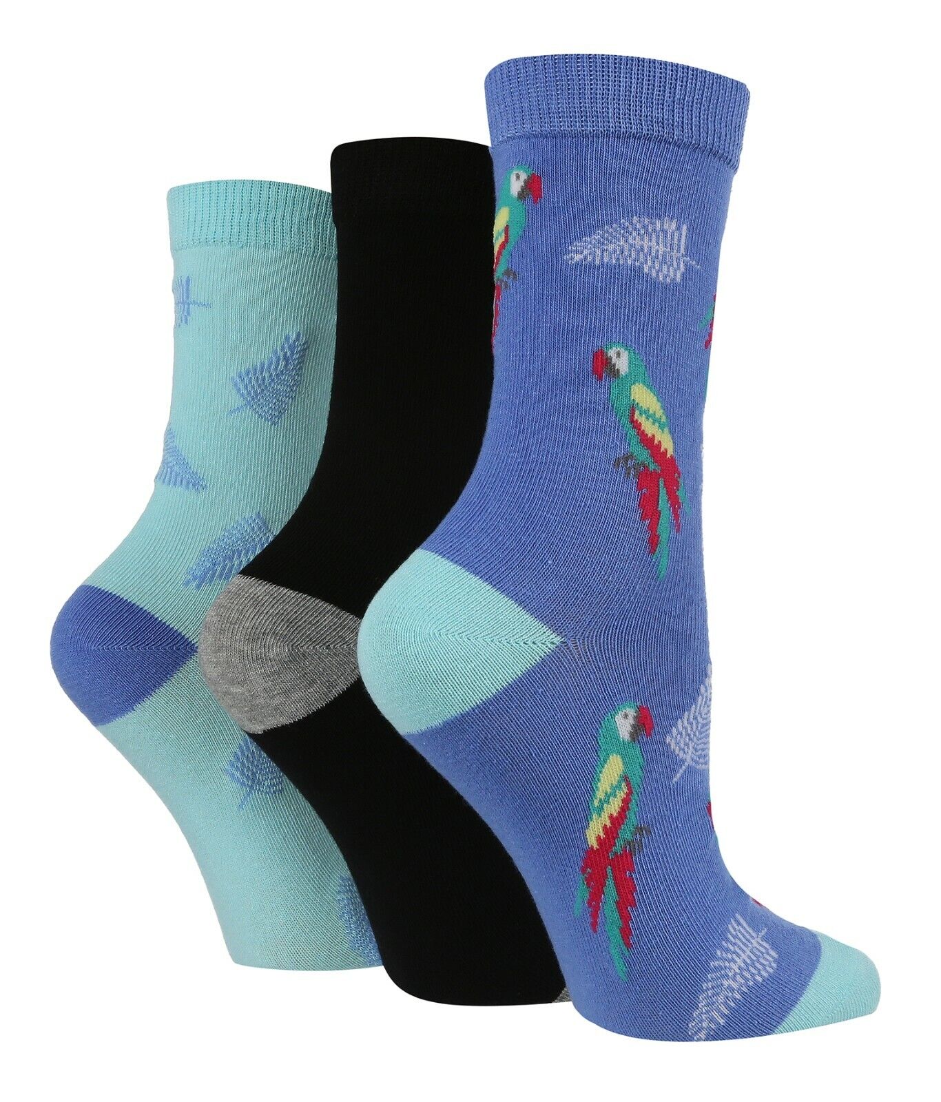 3 Paar Damen Spaß Neuheit Socken Shop Wild Feet Funky Tier Thema Geschenk Socken - Bild 33 von 43