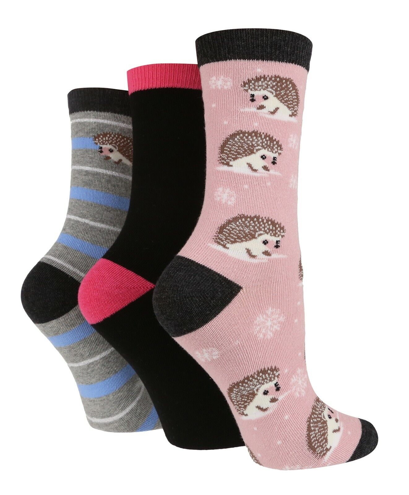 3 Paar Damen Spaß Neuheit Socken Shop Wild Feet Funky Tier Thema Geschenk Socken - Bild 40 von 43