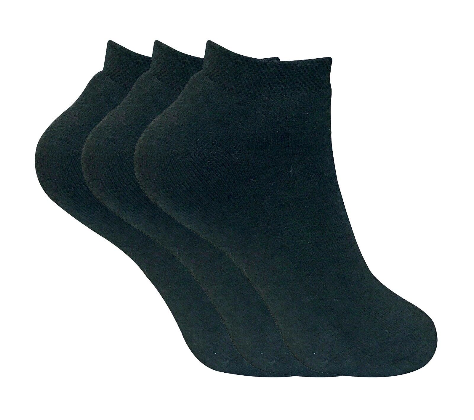 3 Pairs Ladies Mens Thick Insulated Winter Low Cut Thermal Ankle Trainer Socks