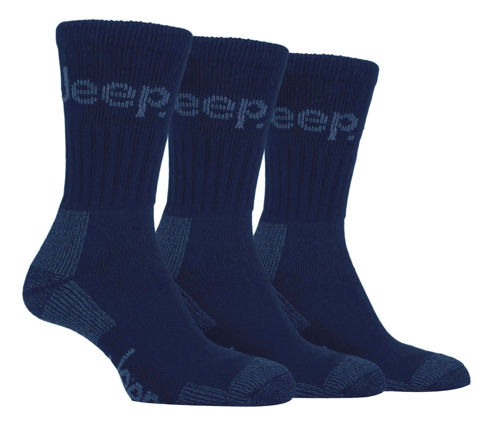 3 Paar Herren Luxus Jeep Gelände Wandern Wandern Arbeitsstiefel Sport Laufsocken - Bild 8 von 13