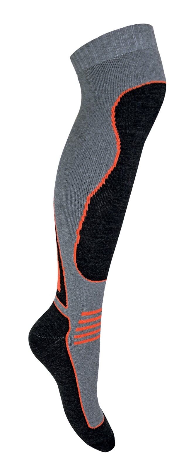 4 Pairs Mens Ladies Childrens Extra Long Warm Knee High Wool Blend Ski Socks - Picture 22 of 37
