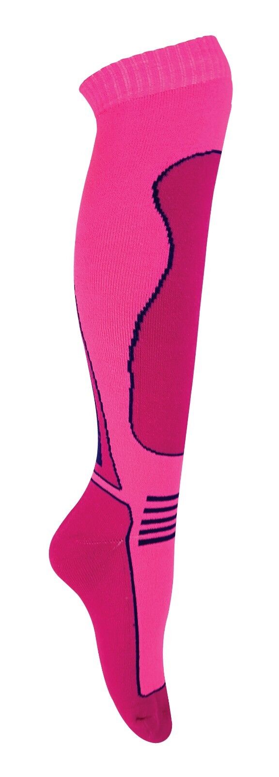 4 Pairs Mens Ladies Childrens Extra Long Warm Knee High Wool Blend Ski Socks - Picture 33 of 37