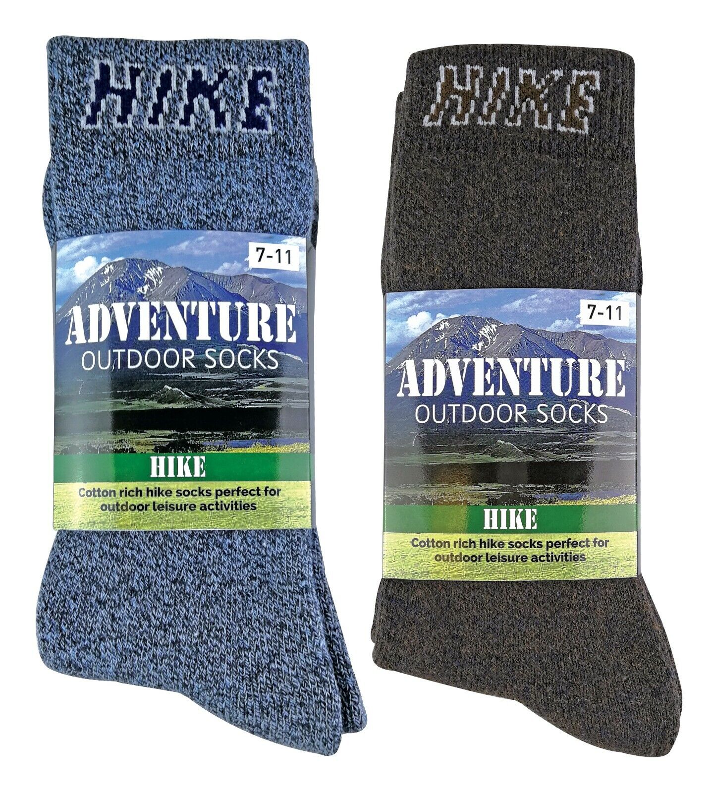 6er-Pack Herren Baumwolle dick gepolstert Wander Wander Wander Wander Socken für Stiefel - Bild 3 von 17