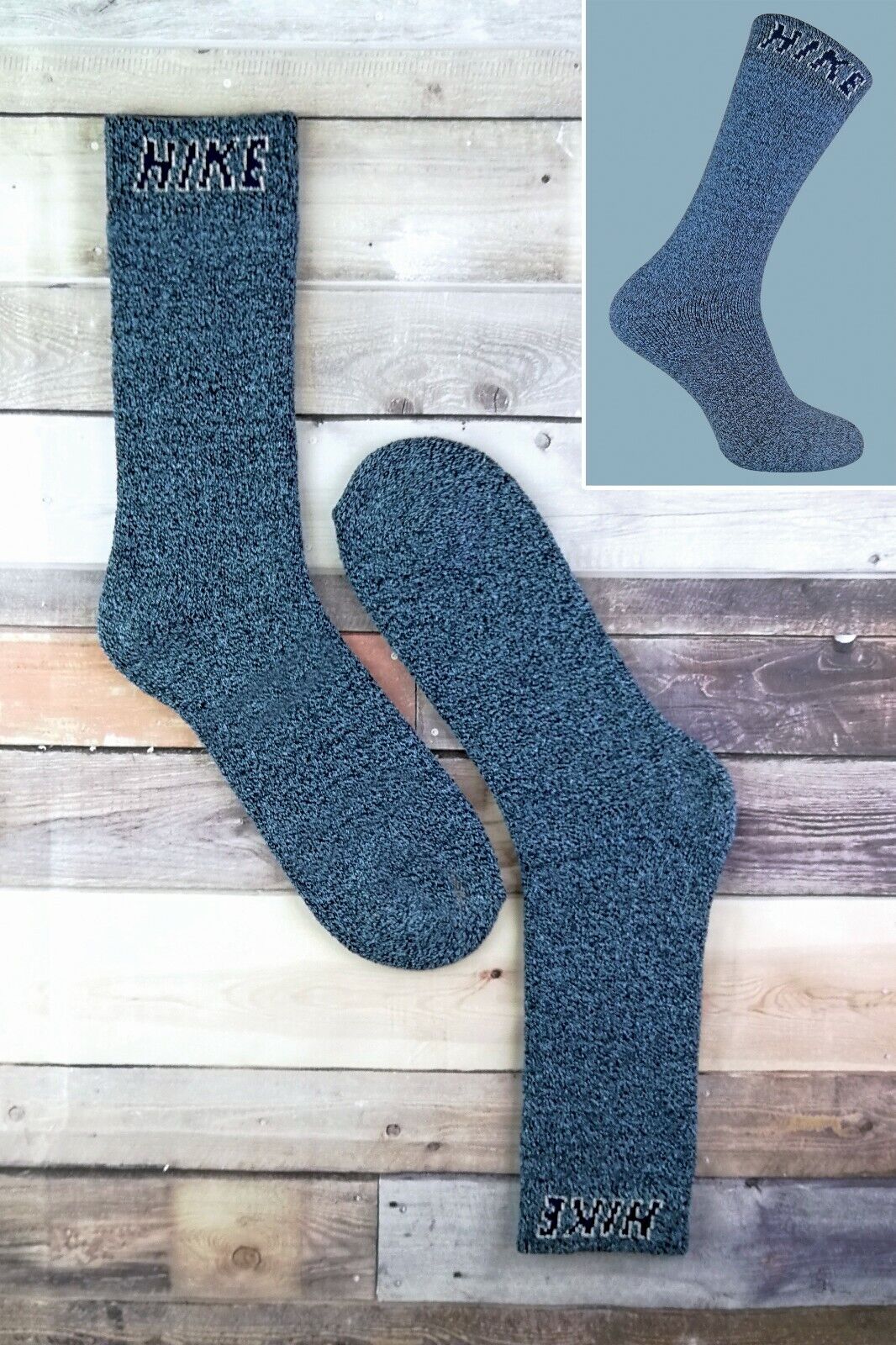 6er-Pack Herren Baumwolle dick gepolstert Wander Wander Wander Wander Socken für Stiefel - Bild 4 von 17