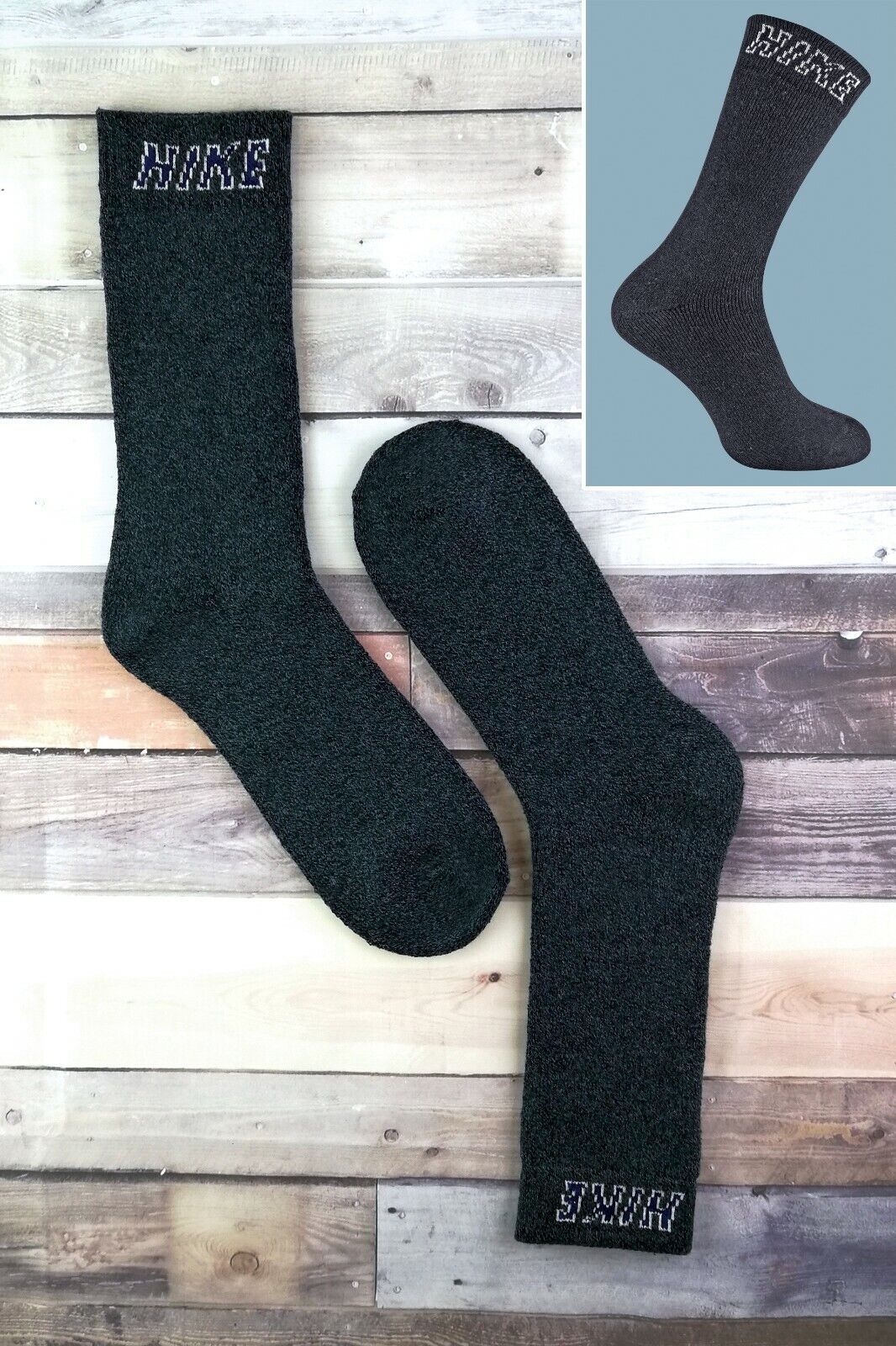 6er-Pack Herren Baumwolle dick gepolstert Wander Wander Wander Wander Socken für Stiefel - Bild 6 von 17