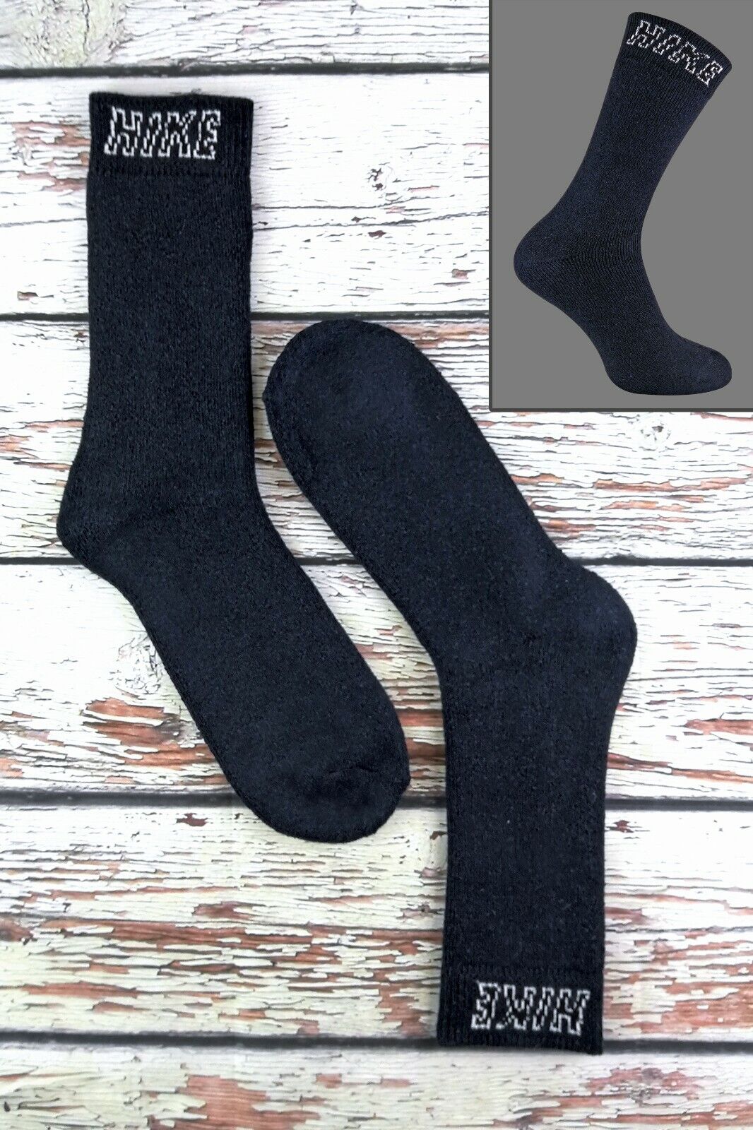 6er-Pack Herren Baumwolle dick gepolstert Wander Wander Wander Wander Socken für Stiefel - Bild 8 von 17