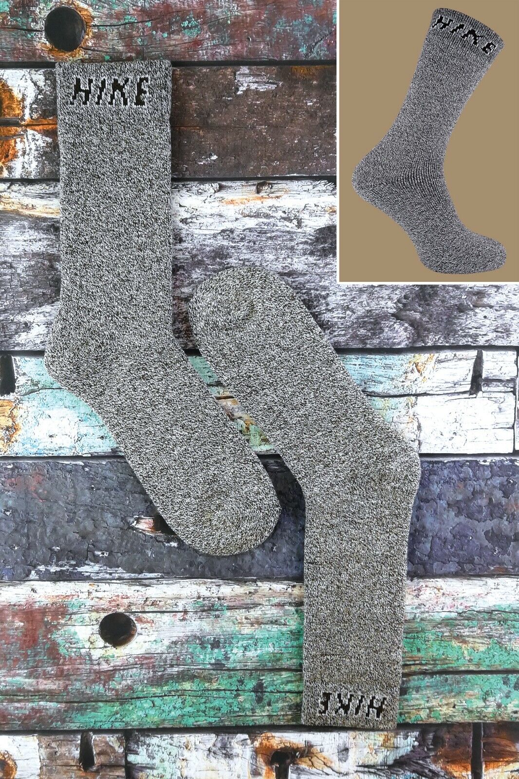 6er-Pack Herren Baumwolle dick gepolstert Wander Wander Wander Wander Socken für Stiefel - Bild 13 von 17