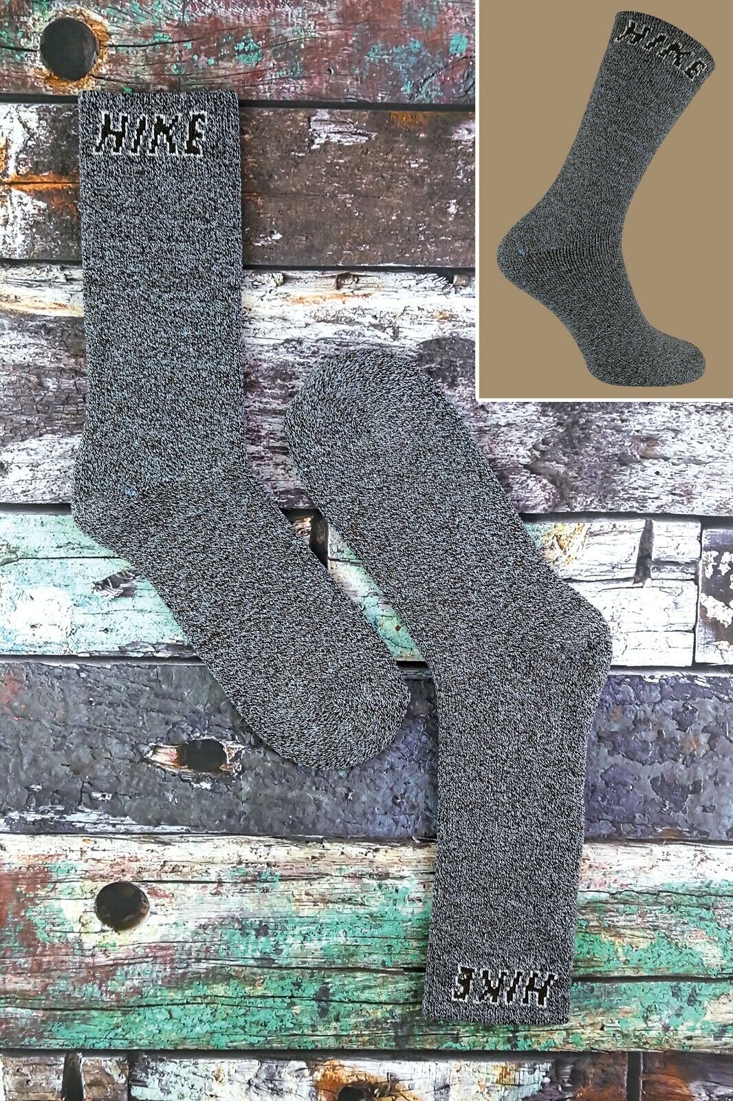 6er-Pack Herren Baumwolle dick gepolstert Wander Wander Wander Wander Socken für Stiefel - Bild 14 von 17