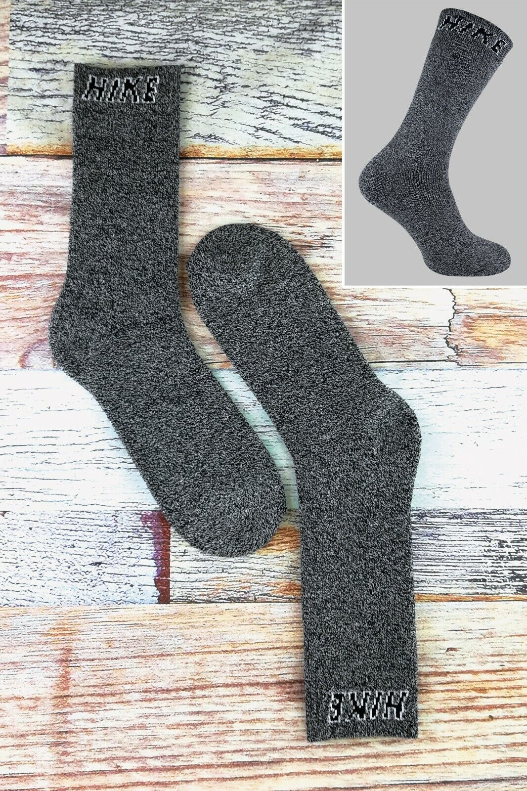 6er-Pack Herren Baumwolle dick gepolstert Wander Wander Wander Wander Socken für Stiefel - Bild 17 von 17