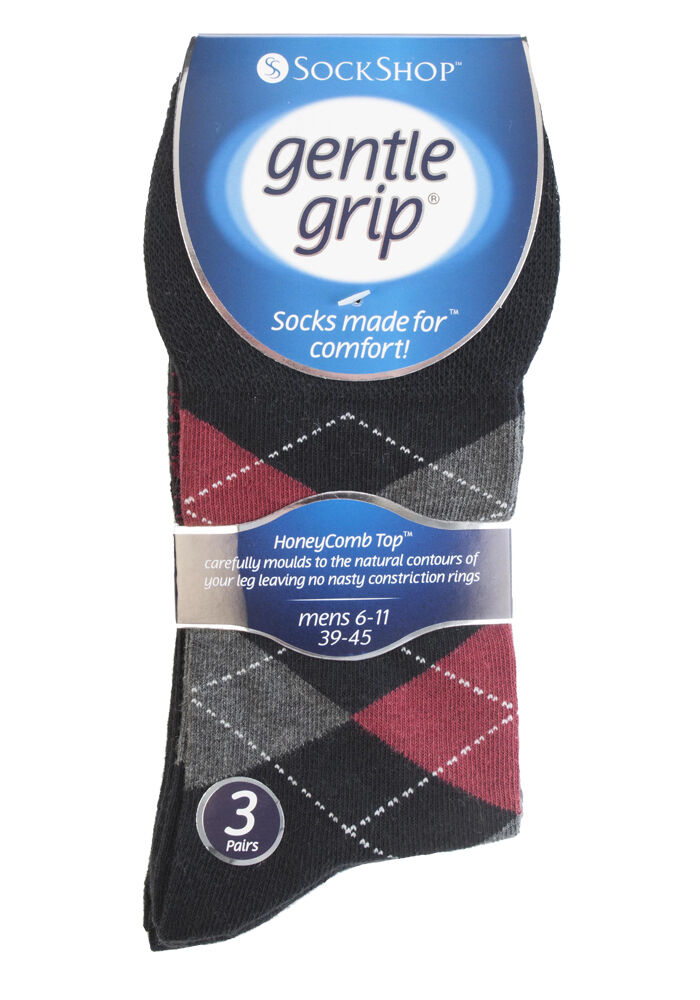 6er-Pack Herrensocken Shop BIGFOOT sanfte Griffsocken Größe 12-14 UK, 46-50 EUR - Bild 8 von 23