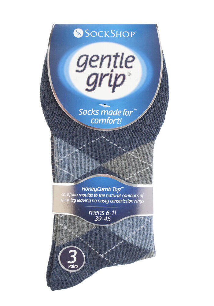 6er-Pack Herrensocken Shop BIGFOOT sanfte Griffsocken Größe 12-14 UK, 46-50 EUR - Bild 23 von 23