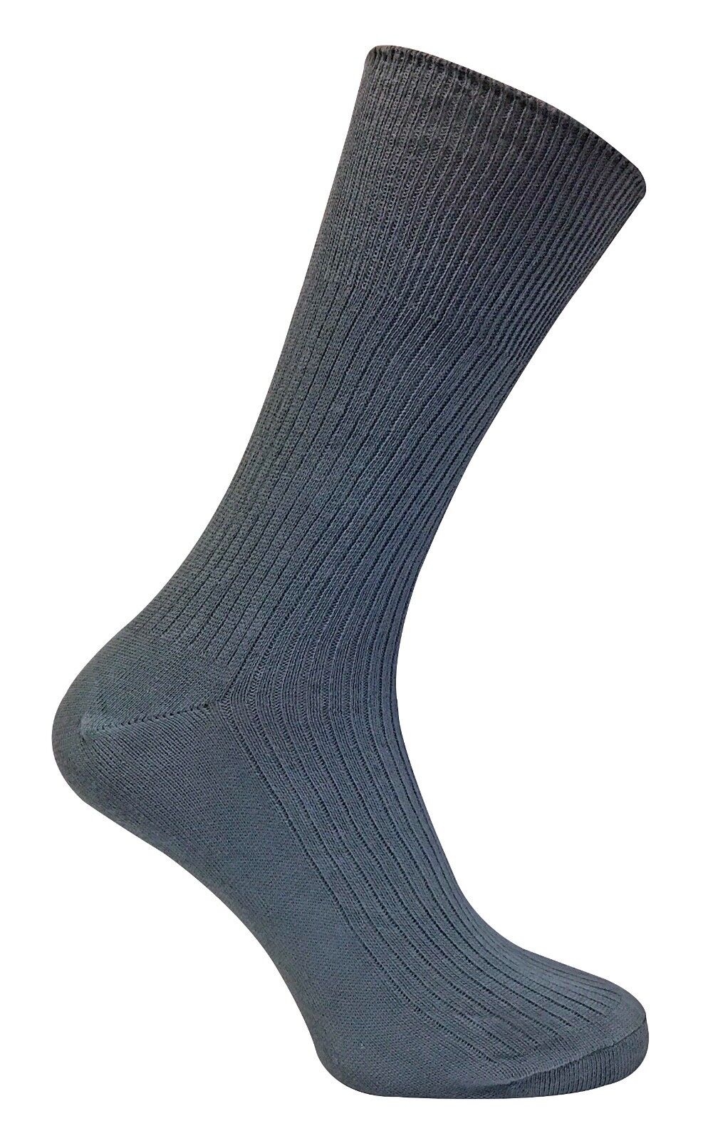 6 Paia Uomo 100% Cotone Fino Estive Calzini Calze senza Elastico TSFD - Foto 5 di 14
