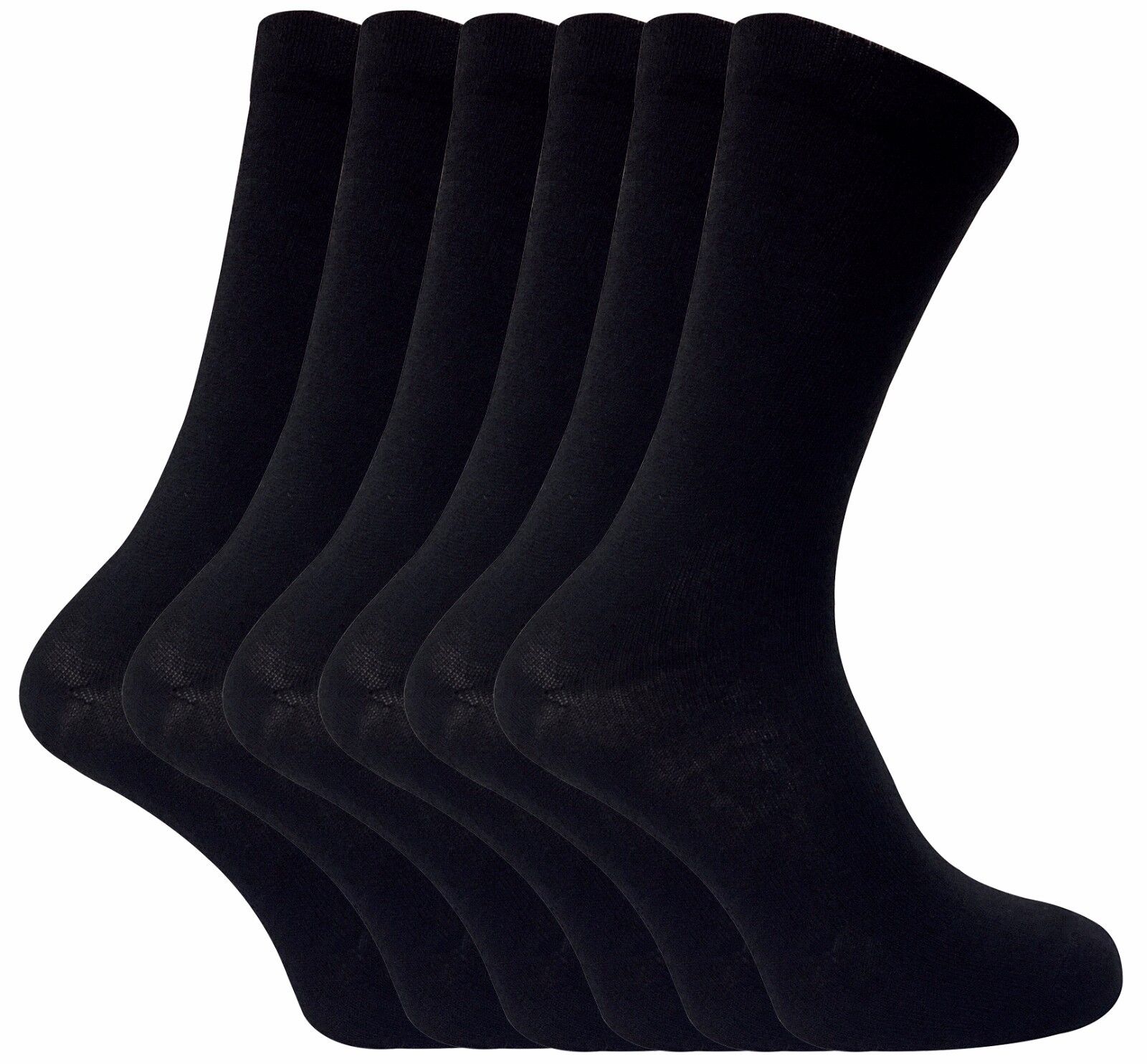 6 Paia Uomo Traspiranti Cotone Colorati Fantasia Calzini a Righe, Strisce, Rombi - Imagen 7 de 26