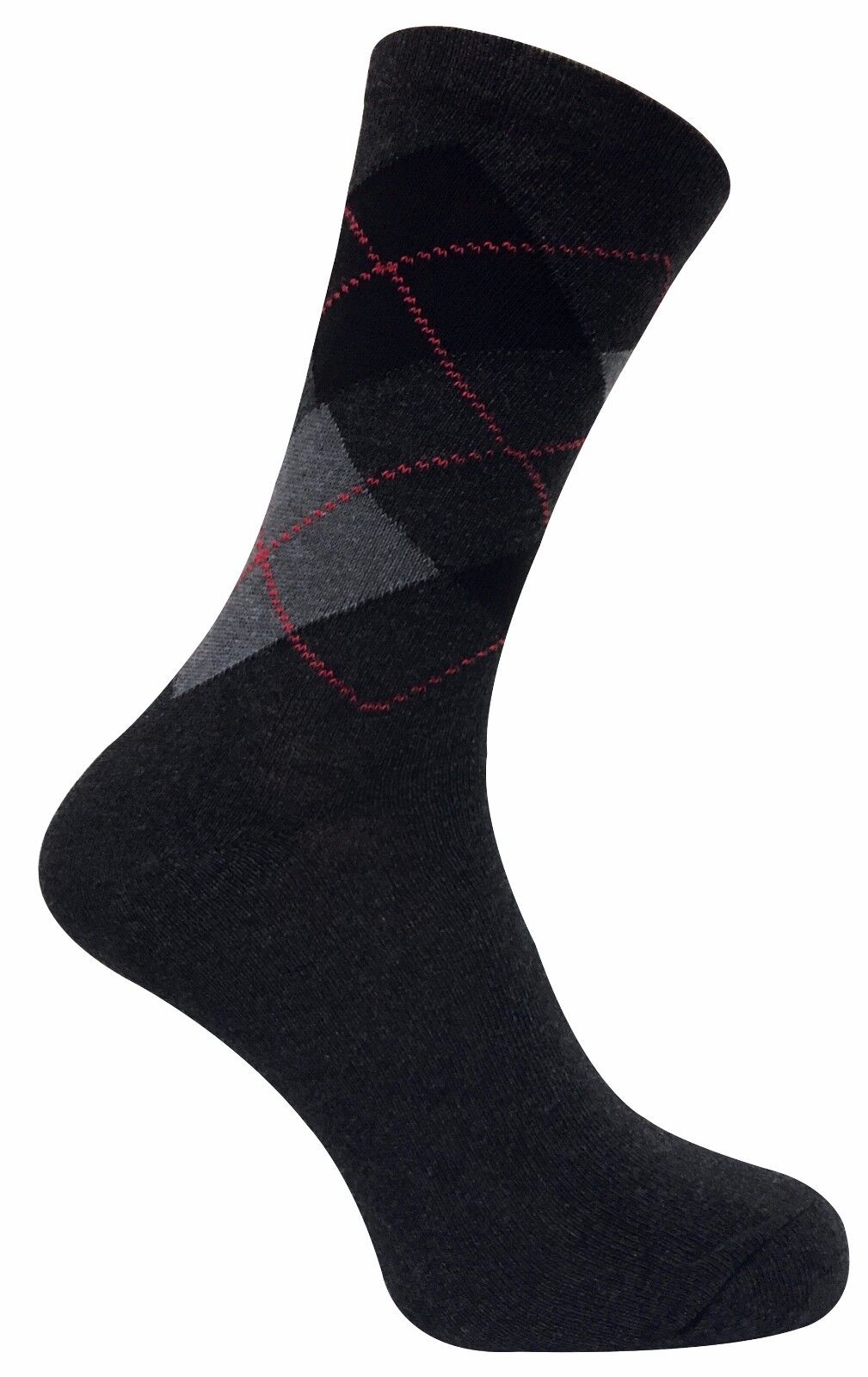 6 Paia Uomo Traspiranti Cotone Colorati Fantasia Calzini a Righe, Strisce, Rombi - Imagen 10 de 26