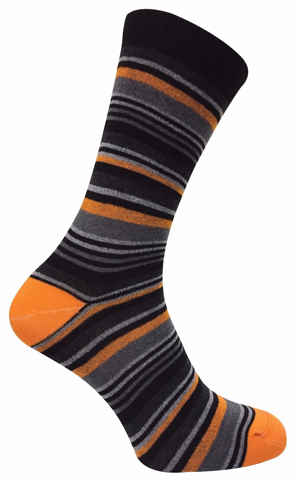 6 Paia Uomo Traspiranti Cotone Colorati Fantasia Calzini a Righe, Strisce, Rombi - Imagen 14 de 26