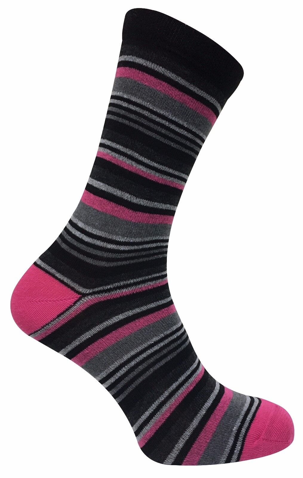 6 Paia Uomo Traspiranti Cotone Colorati Fantasia Calzini a Righe, Strisce, Rombi - Imagen 15 de 26