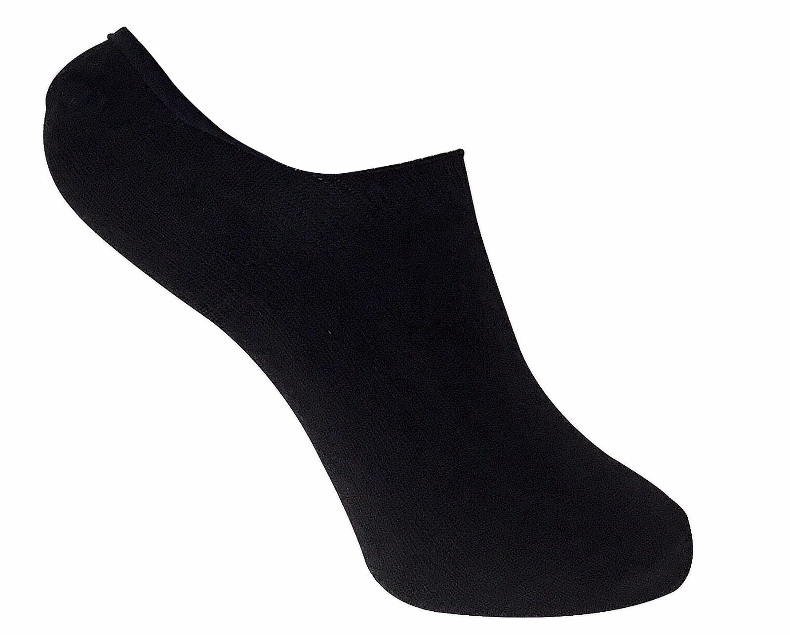 6 Paar Damen No Show Bambus Fußsies Knöcheltrainer Socken Schuhfutter 3 Farben - Bild 8 von 12