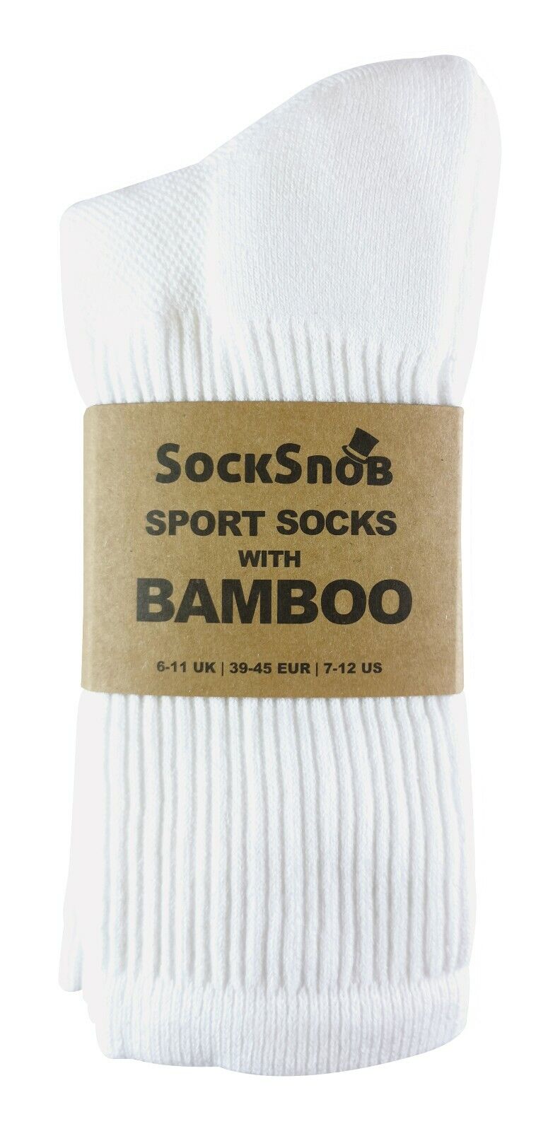 Sock Snob - 6er Pack Herren Bambus Bio Baumwolle Lauf Sport Socken - Bild 7 von 9