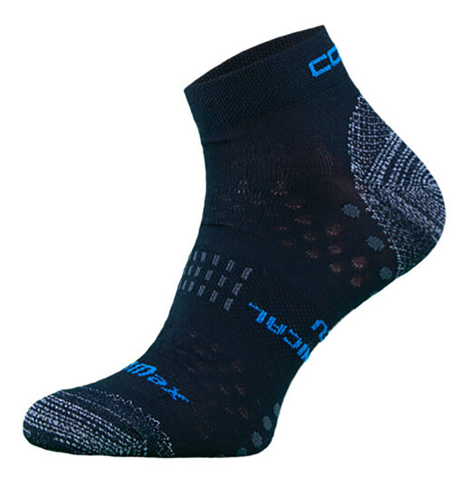 COMODO - Mens Low Cut Ankle Running Socks with Coolmax