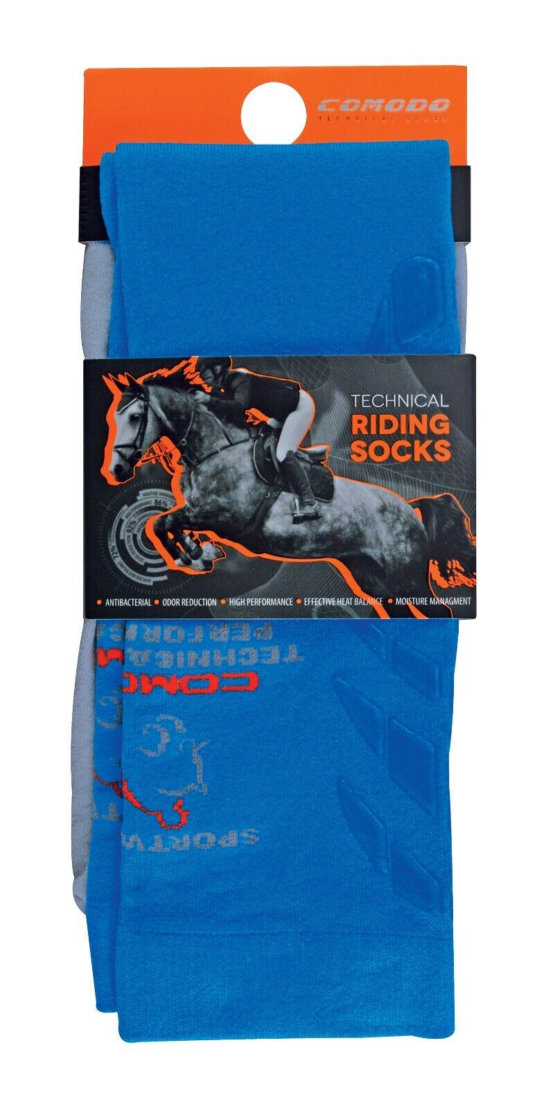 Comodo - Horse Riding Equestrian Socks | Womens Technical Microfibre Socks - Picture 11 of 28