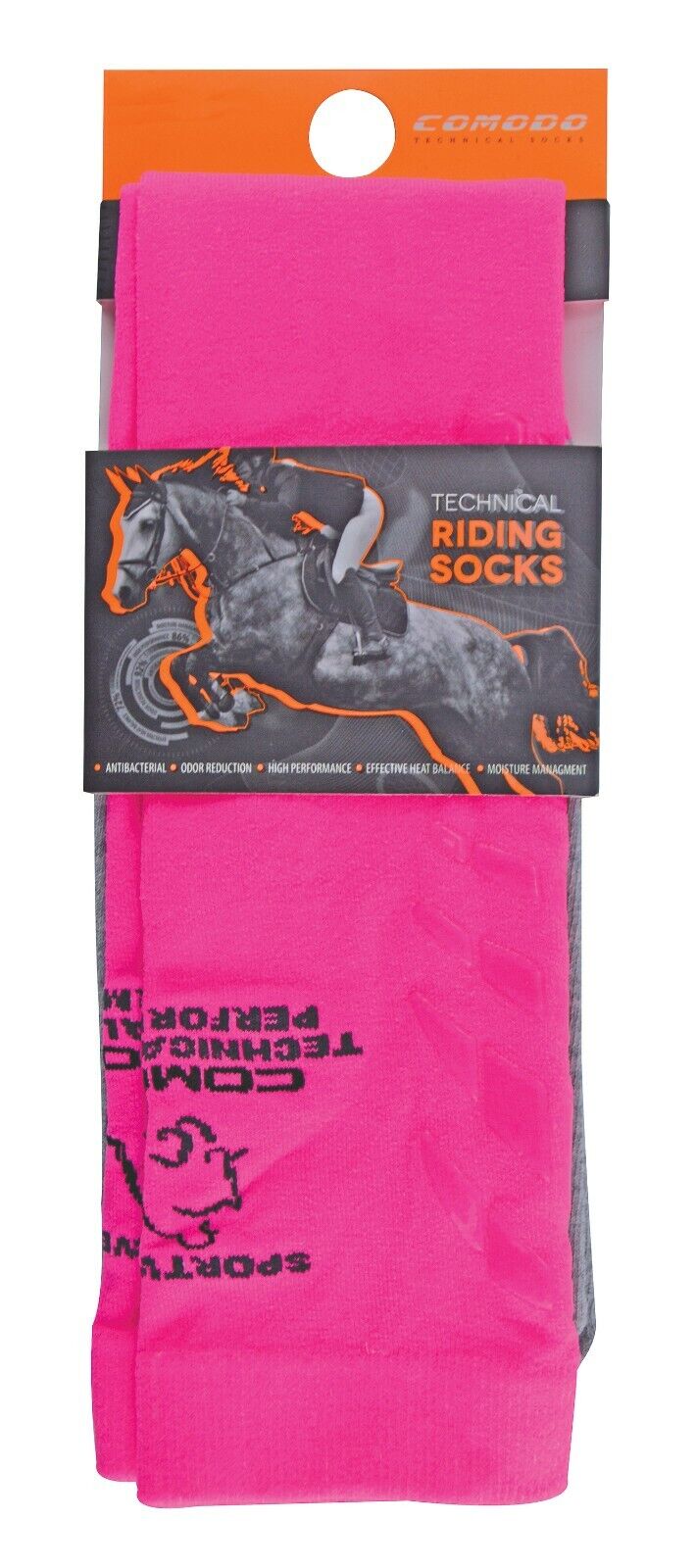 Comodo - Horse Riding Equestrian Socks | Womens Technical Microfibre Socks - Picture 19 of 28