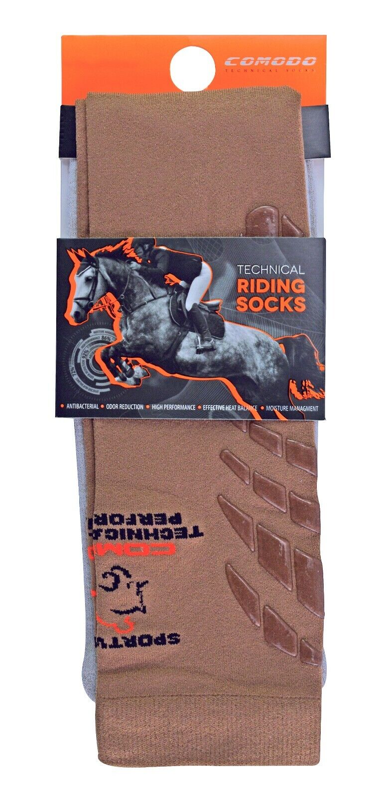 Comodo - Horse Riding Equestrian Socks | Womens Technical Microfibre Socks - Picture 25 of 28