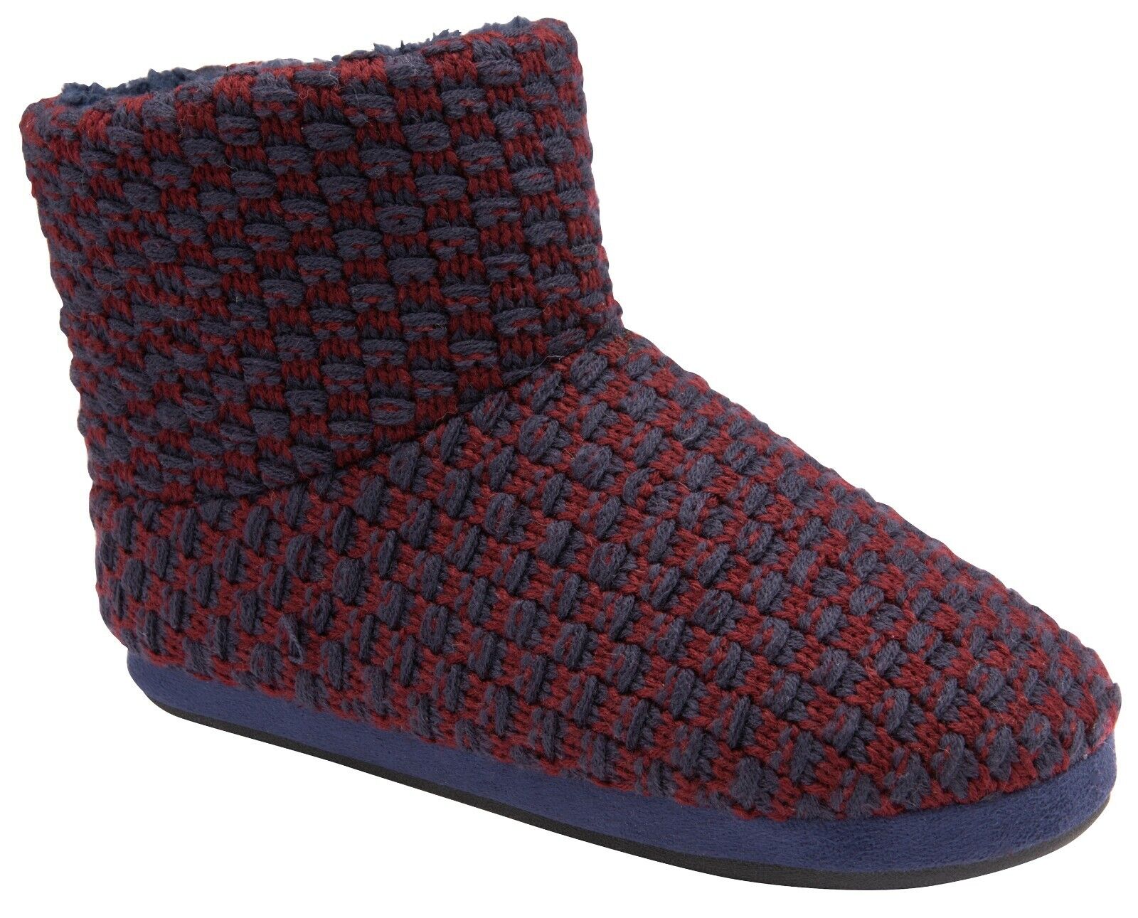Dunlop - Botas zapatillas de espuma viscoelástica Sherpa peludas para hombre - Imagen 8 de 16
