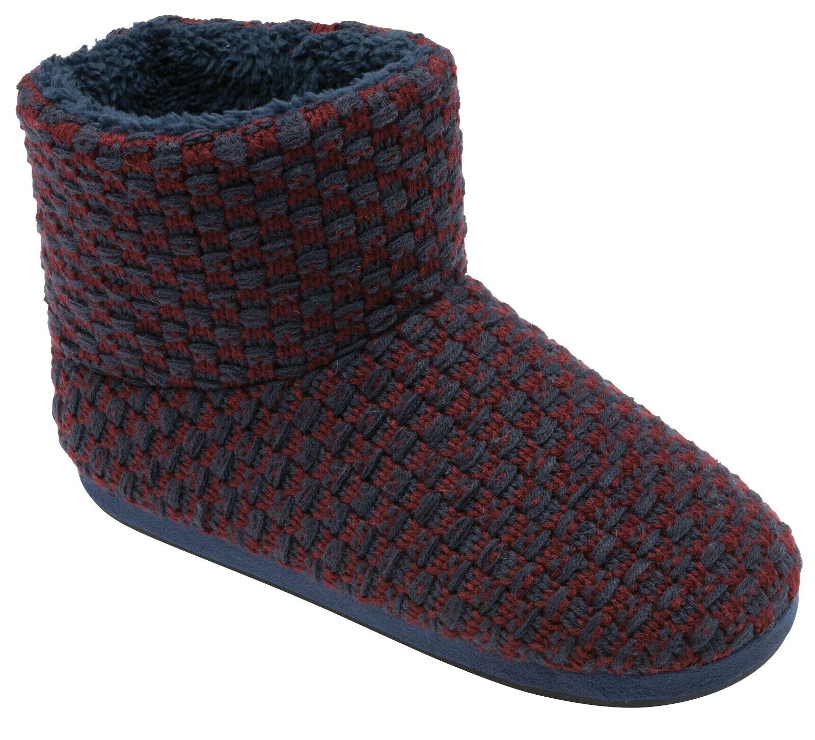 Dunlop - Botas zapatillas de espuma viscoelástica Sherpa peludas para hombre - Imagen 11 de 16