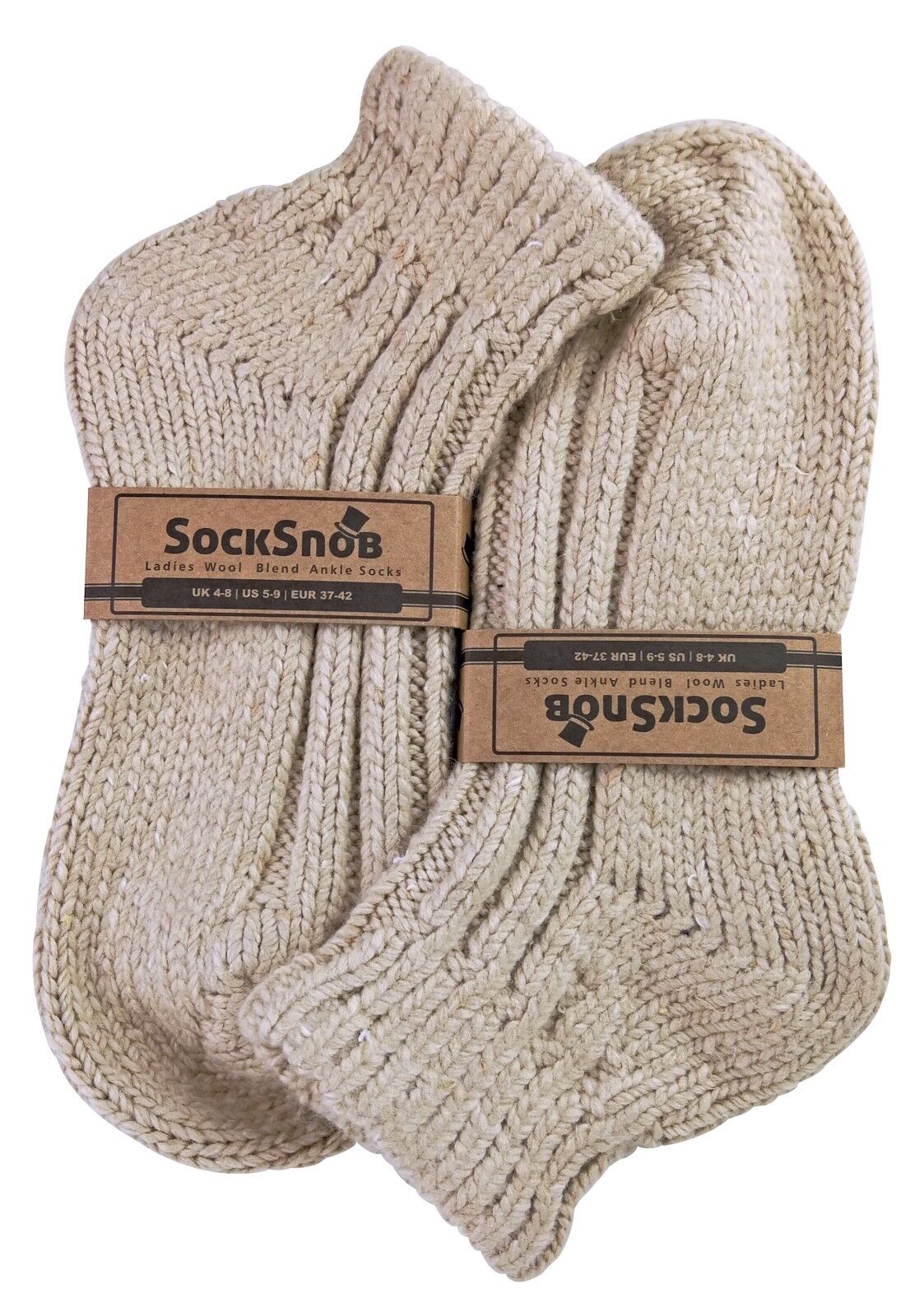 Femme basses epaisses hiver laine chaussettes LWAS - Picture 23 of 23