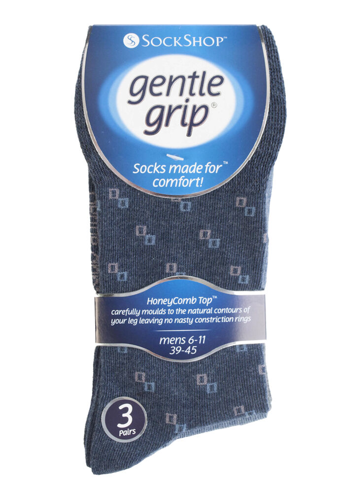 Sanfter Griff - 6 Paar nicht bindende lose Baumwollsocken für Herren Größe 12-15 US - Bild 24 von 28