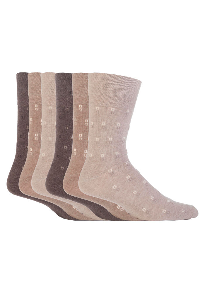Sanfter Griff - 6 Paar nicht bindende lose Baumwollsocken für Herren Größe 12-15 US - Bild 25 von 28