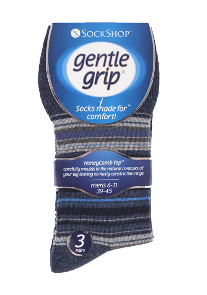 Sanfter Griff - 6 Paar nicht bindende lose Baumwollsocken für Herren Größe 12-15 US - Bild 28 von 28