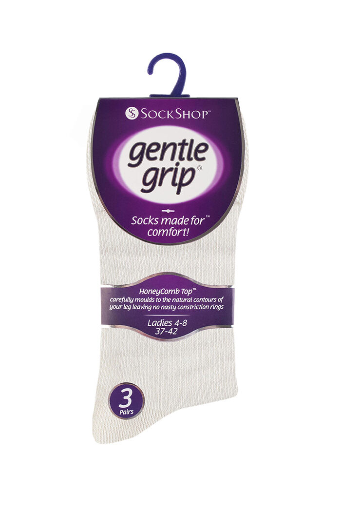 Gentle Grip - 6 Pairs Womens Non Binding Loose Top Cotton Socks Size 5-9 US - Picture 14 of 129