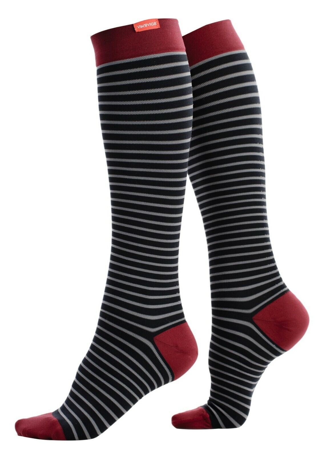 Graduated Compression Socks 30-40 mmhg with Nylon | VIM&VIGR | Men & Women - Picture 9 of 14