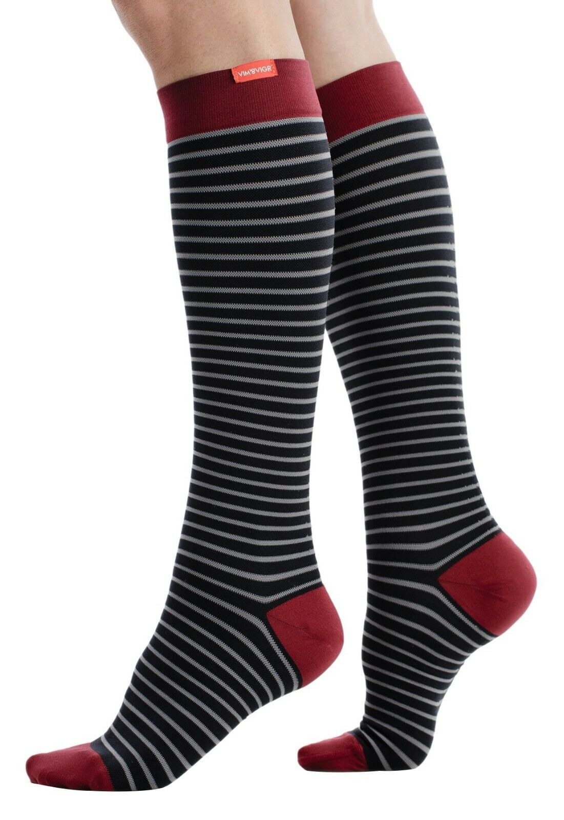 Graduated Compression Socks 30-40 mmhg with Nylon | VIM&VIGR | Men & Women - Picture 10 of 14