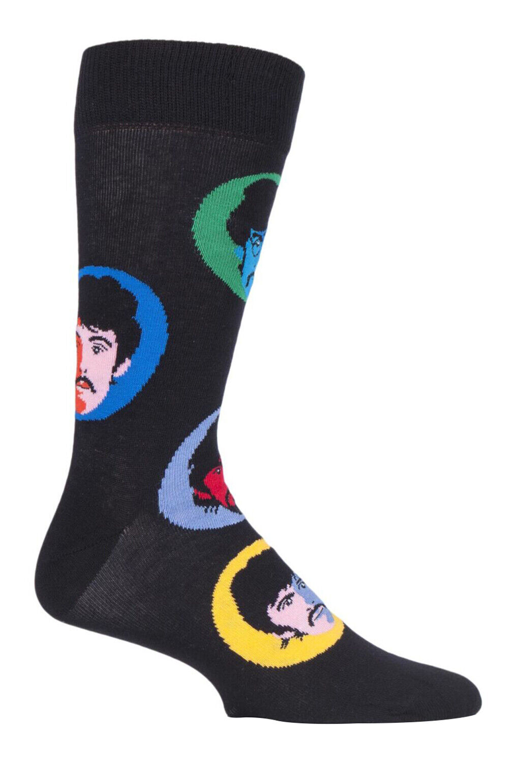 Happy Socks - Mens & Ladies Official Rock Band The Beatles Novelty Cotton Socks - Picture 10 of 21