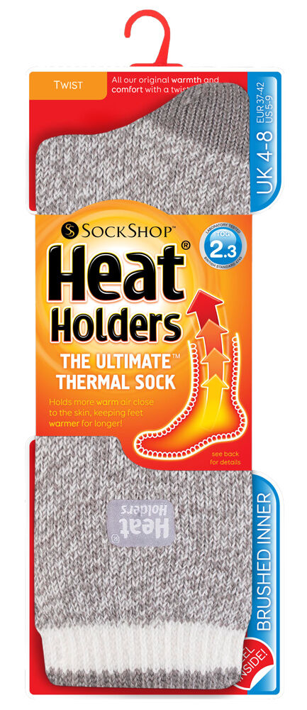 Heat Holders - Damen Gemusterte Winter Warm Themosocken Thermo Socken 37-42 EUR - Bild 13 von 52