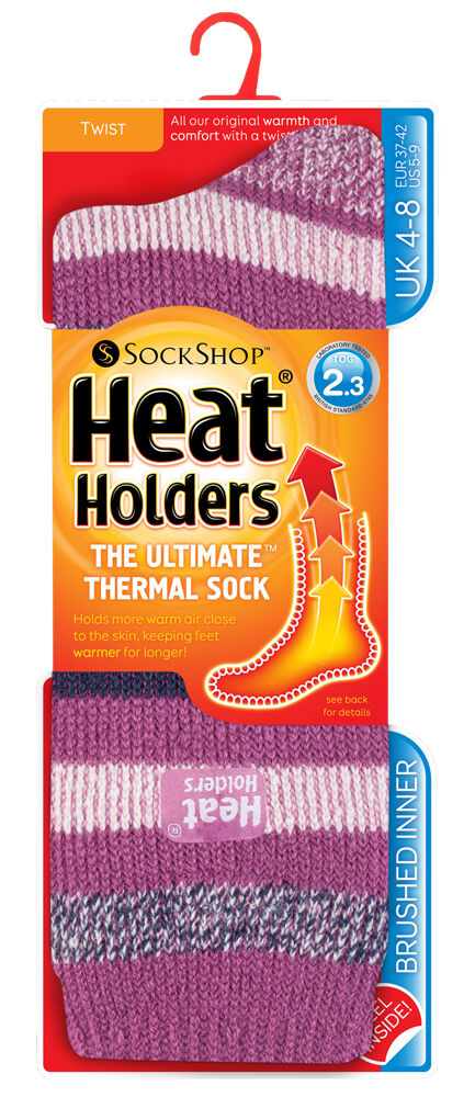 Heat Holders - Damen Gemusterte Winter Warm Themosocken Thermo Socken 37-42 EUR - Bild 15 von 52