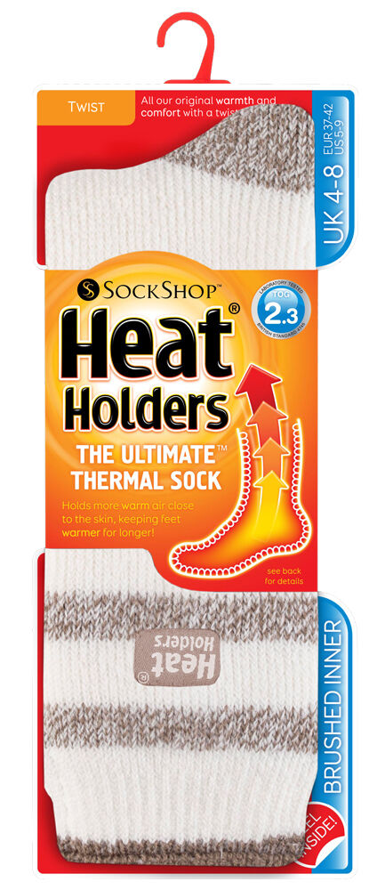 Heat Holders - Damen Gemusterte Winter Warm Themosocken Thermo Socken 37-42 EUR - Bild 25 von 52