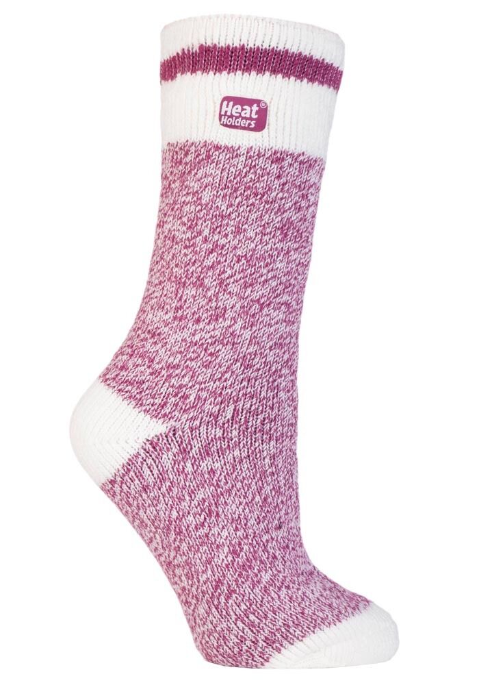 Heat Holders - Damen Gemusterte Winter Warm Themosocken Thermo Socken 37-42 EUR - Bild 28 von 52
